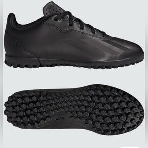 Adidas X Crazyfast Turf soccer cleat boys youth Black Size 1